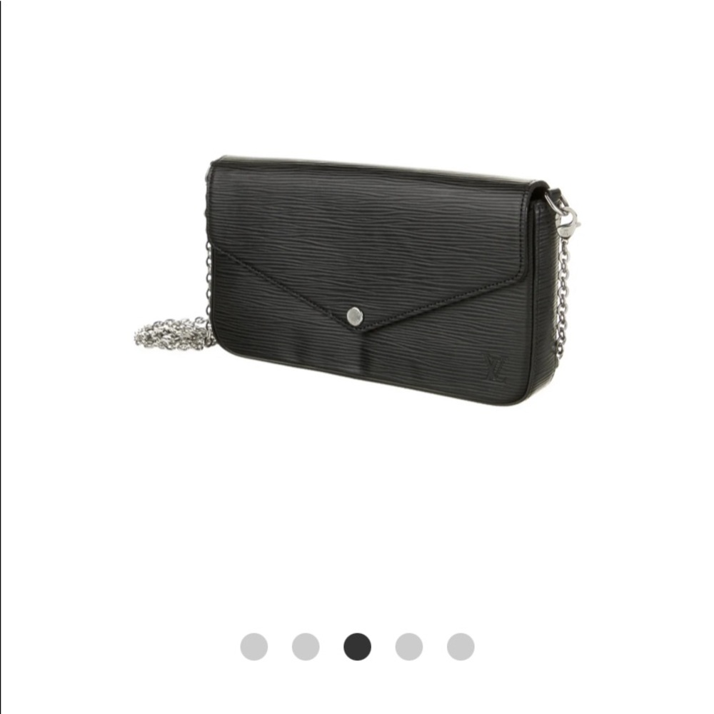 Black Louis Vuitton Crossbody Bag from the 2019 Collection